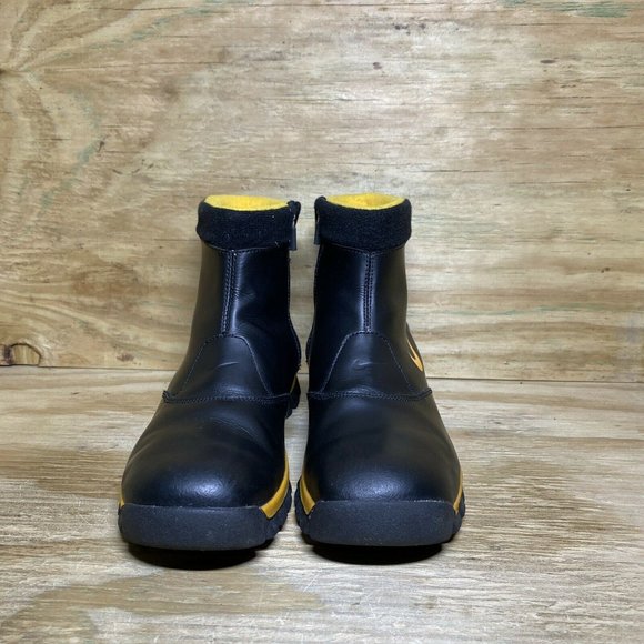 Nike WaterShield Waterproof Boots Womens Size 7.5 Black Yellow 314699-071 - Picture 2 of 12